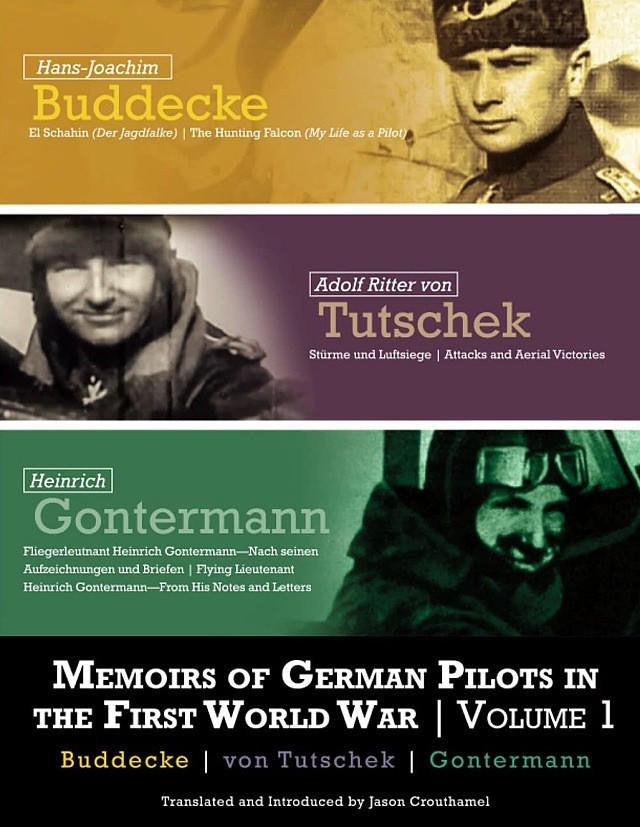 Aeronaut Books Memoirs of German Pilots WWI Vol.1
